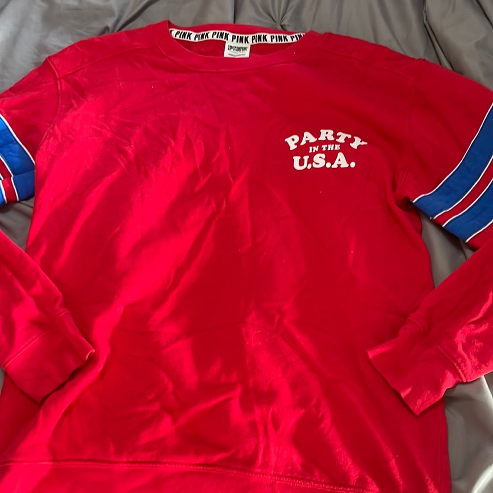 PINK USA crewneck sweater